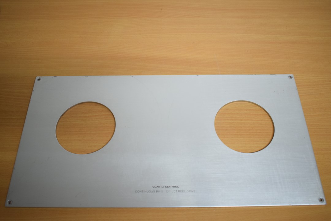 Philips N4520 Tape Recorder - upper part front plate  			
